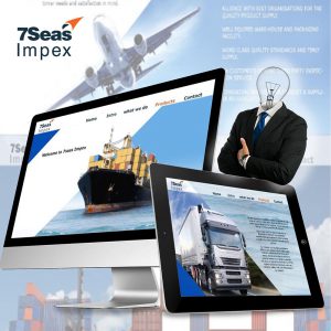 Website Design for Import Export Company