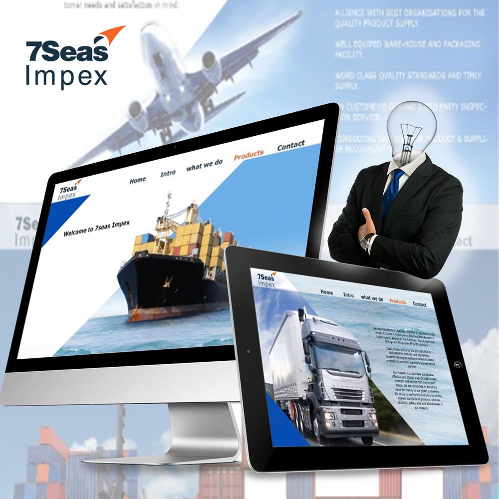 7seasImpex Website Design