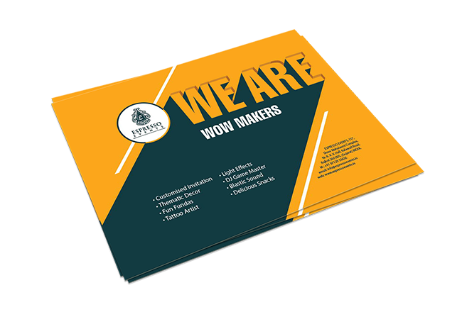 Espresso Wow Makers Flyer