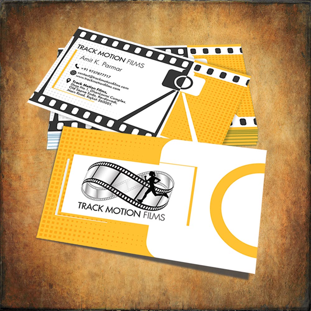 Trackmotion Films Visiting Card