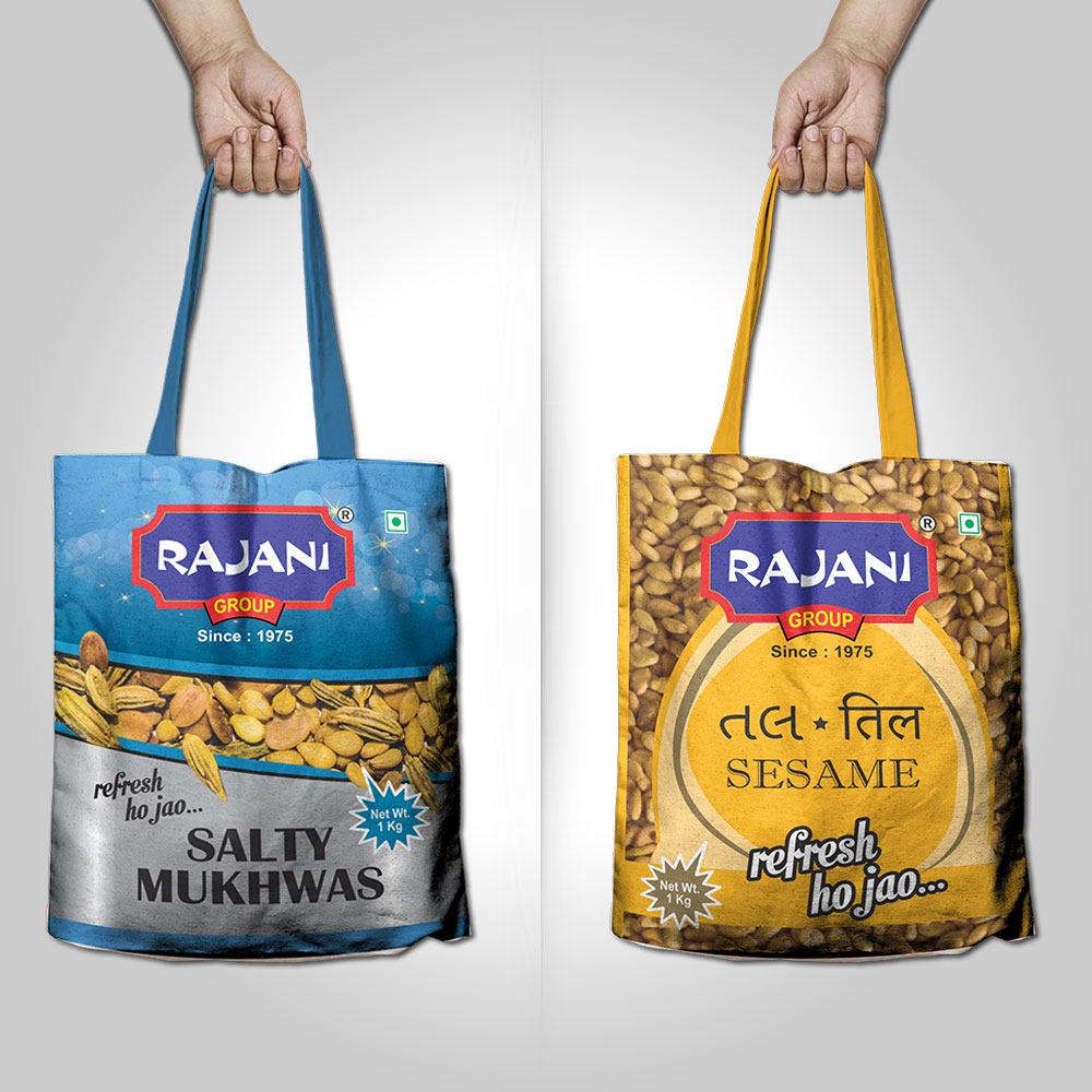 Carry Bag design for Rajani Group