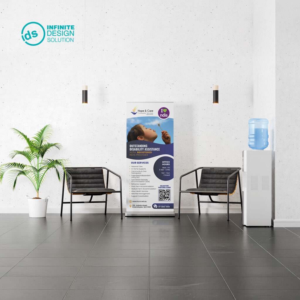 Pull-UP Banner for NDIS Provider