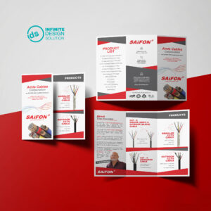Trifold Brochure For Manufacturer