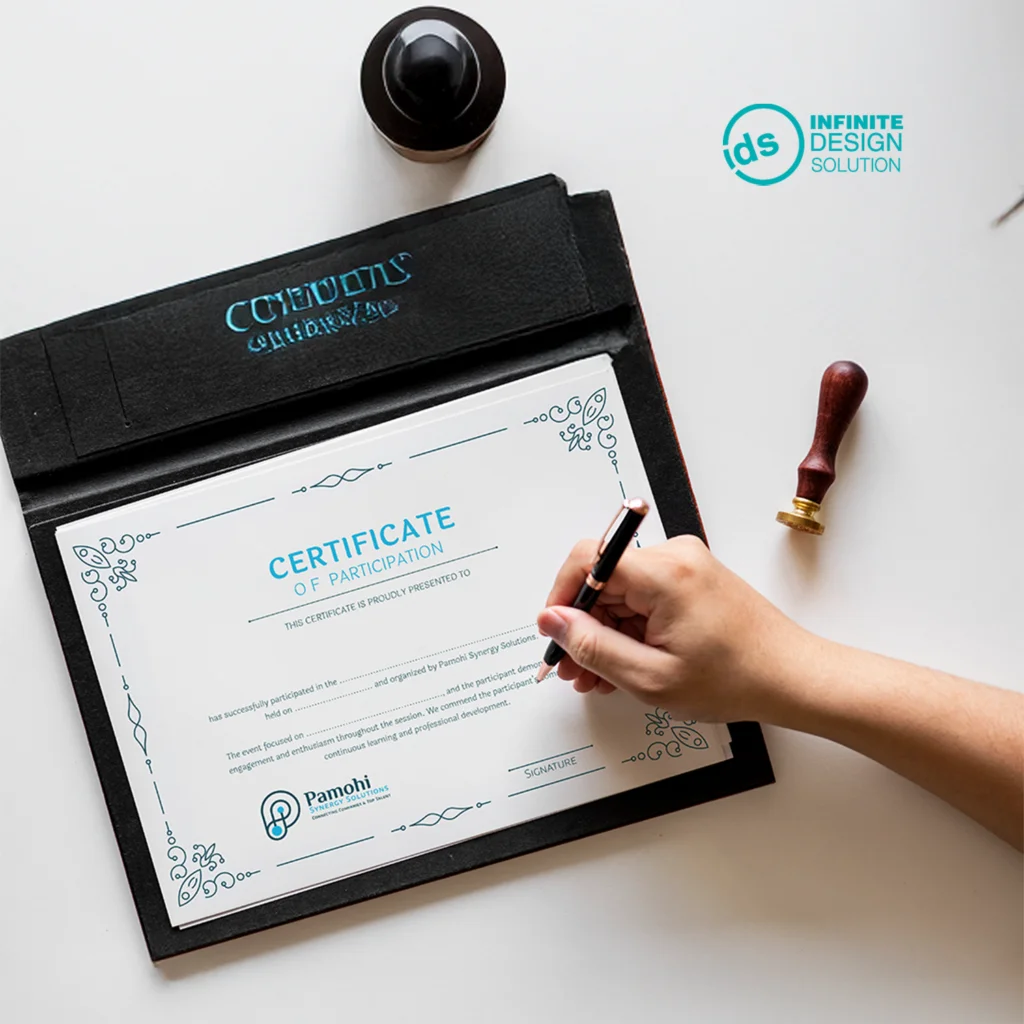 Custom Certificate Design