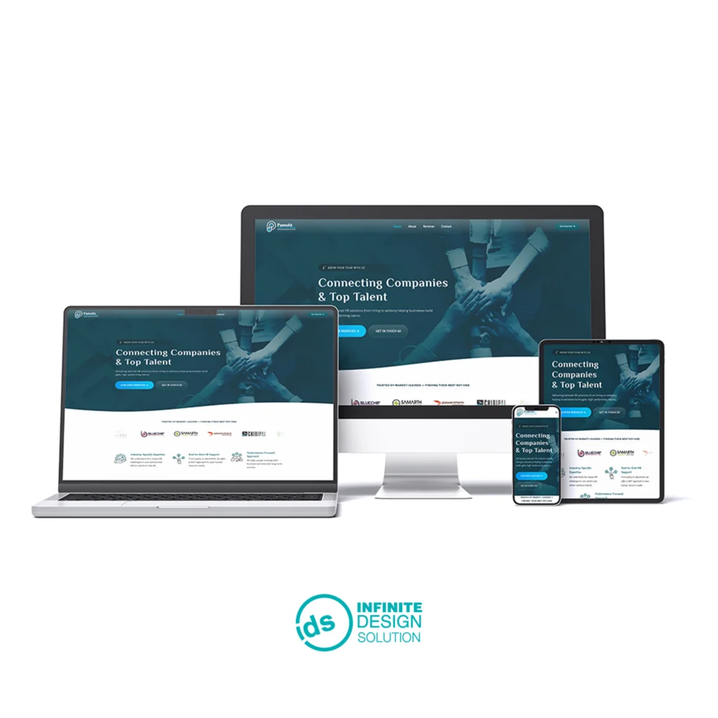 Website for Human Resource Company